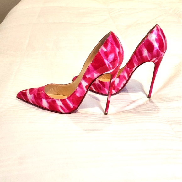 louboutin rhinestone heels